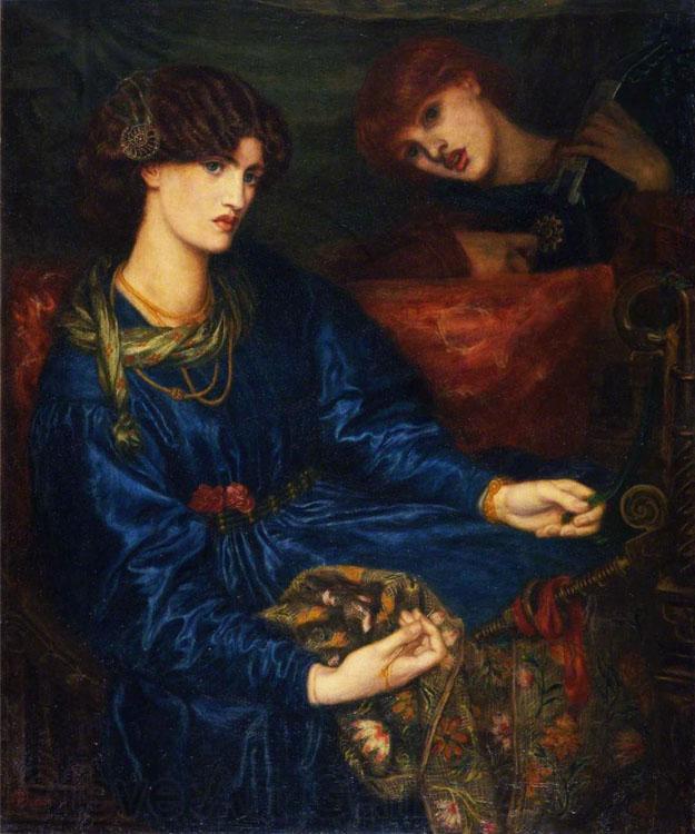 Dante Gabriel Rossetti Mariana (mk28) France oil painting art